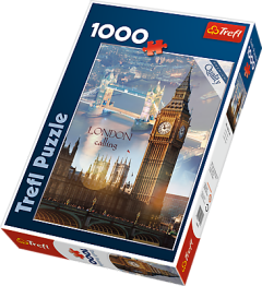 London at Dawn - 1000 Brikker (1)