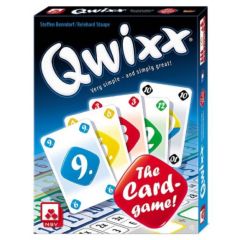 Qwixx med kort (Engelsk) (1)