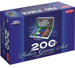ProPoker 200 Chips - Komplet Pokersæt (1)