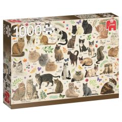 Cats Poster - 1000 brikker (1)