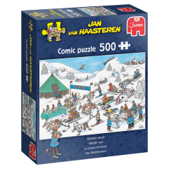 Jan van Haasteren: Rensdyr Løbet - 500 Brikker (1)