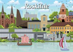 Danske byer: Roskilde, 1000 brikker (1)