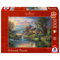 Kinkade: Naturens paradis - 1000 brikker (1)