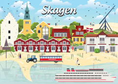 Danske byer: Skagen, 1000 brikker (1)