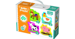 Baby Puzzel Little Farm 3+4+5+6 Brikker (1)