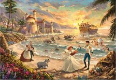 Thomas Kinkade - Little Mermaid Celebration of Love (1)