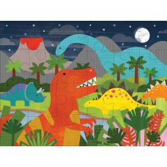Gulvpuslespil: Dinosaurer (24 brikker) (2)
