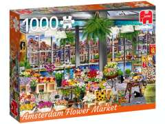 Amsterdam Flower Market - 1000 brikker (1)