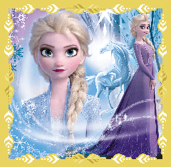 Disney Frost 2 - Anna og Elsa 3-i-1 - 20/36/50 brikker (2)