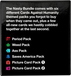 Cards Against Humanity Nasty Bundle (5)