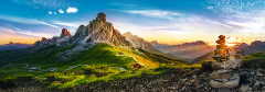Dolomites, Panorama - 1000 brikker (2)