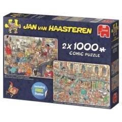 Jan van Haasteren - Happy Holidays - 2x1000 Brikker (1)