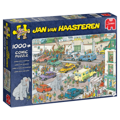 Jan van Haasteren - Jumbo Goes Shopping - 1000 Brikker (1)