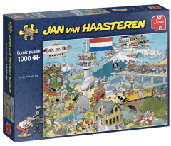 Jan Van Haasteren - By Land Air and Sea - 1000 brikker (1)