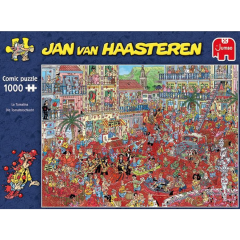 Jan van Haasteren - La Tomatina - 1000 Brikker (2)