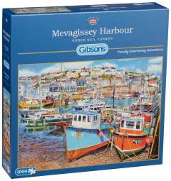 Mevagissey Harbour - 1000 brikker (1)