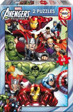 Marvel Avengers - 2 x 48 brikker (1)