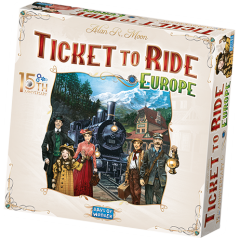 Ticket to Ride: Europe - Jubilæumsudgave (1)