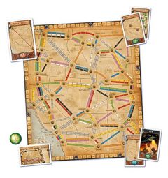 Ticket to Ride: France og The Old West - Map Collection #6 (3)