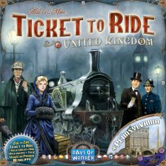 Ticket to Ride: United Kingdoms og Pennsylvania - Map Collection #5 (1)